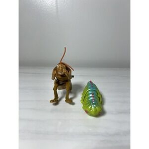 1998 Disney A Bug's Life Wind‑Up Toys – Hopper & Heimlich –McDonald's Happy Meal